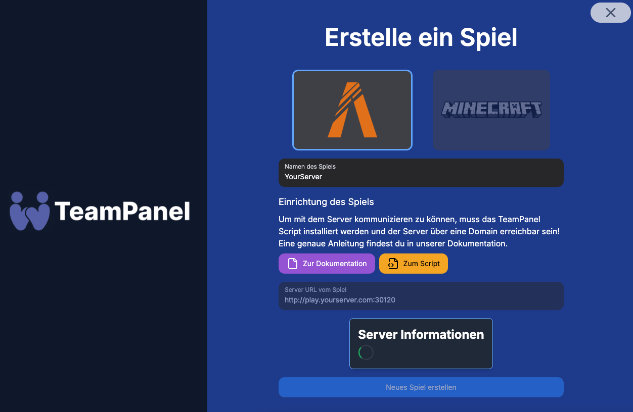 Die Überprüfung der Verbindung kann einige Sekunden dauern.